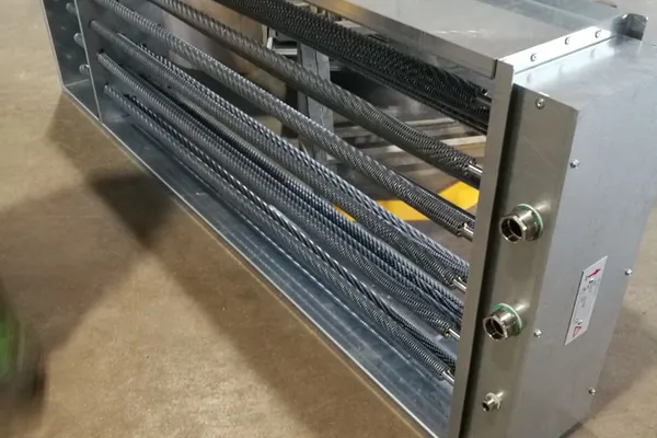Elektrický ohřev vzduchu pro lakovací kabinu - baterie